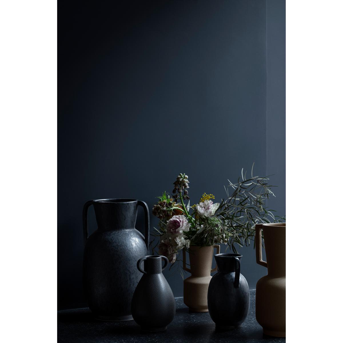 Simi vase 29 cm Antique grey-black – image 3