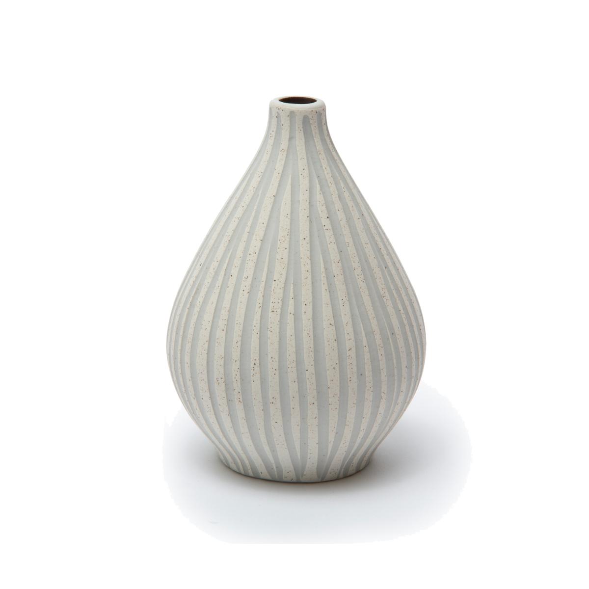 Lindform Kobe vase Sand white stone stripe – image 1
