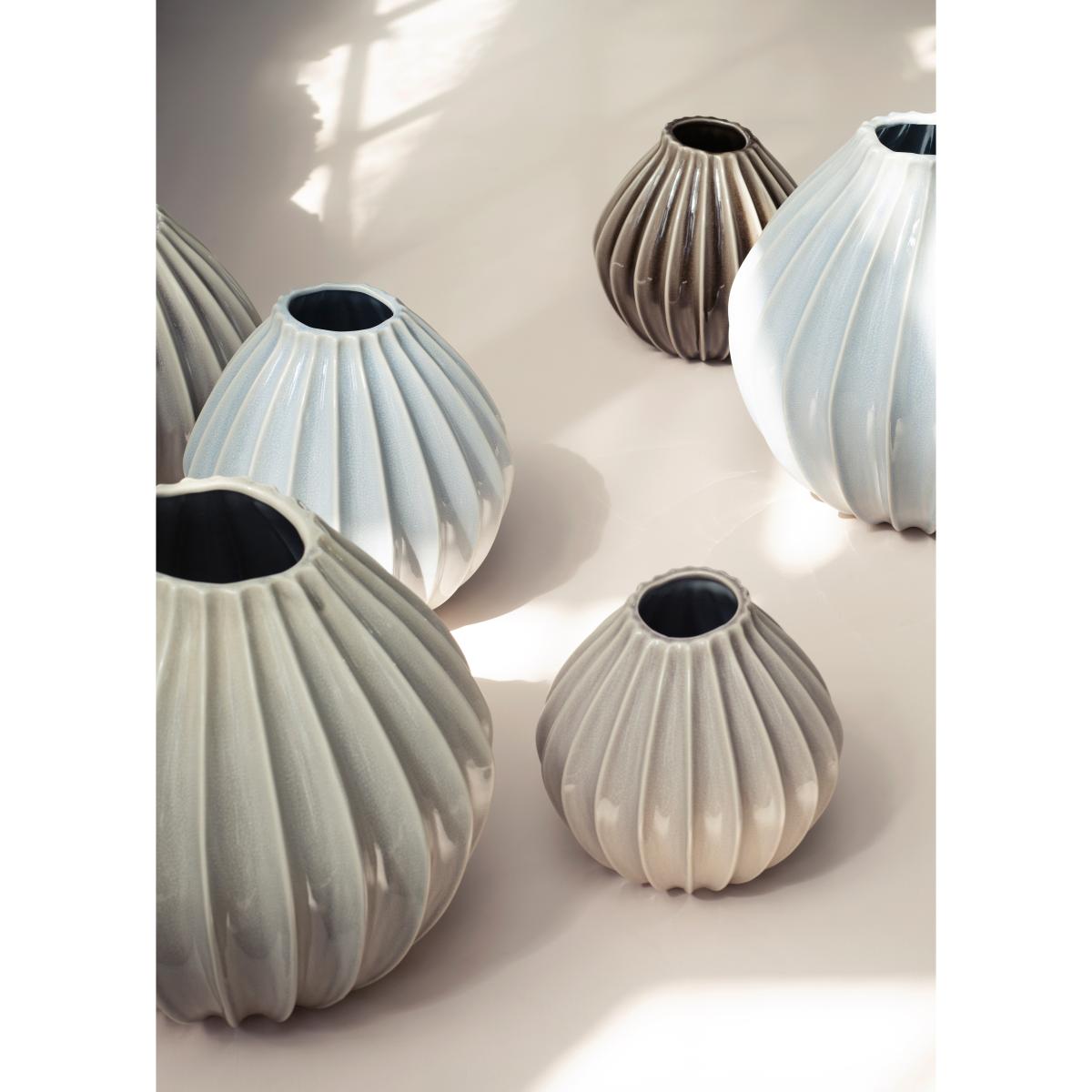 Wide vase rainy day 40 cm – image 2