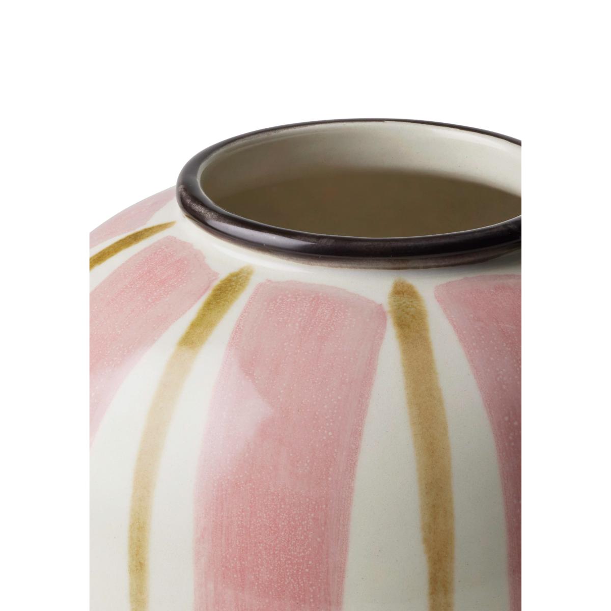 Kähler Canvase vase 15 cm Pink-brown – image 2