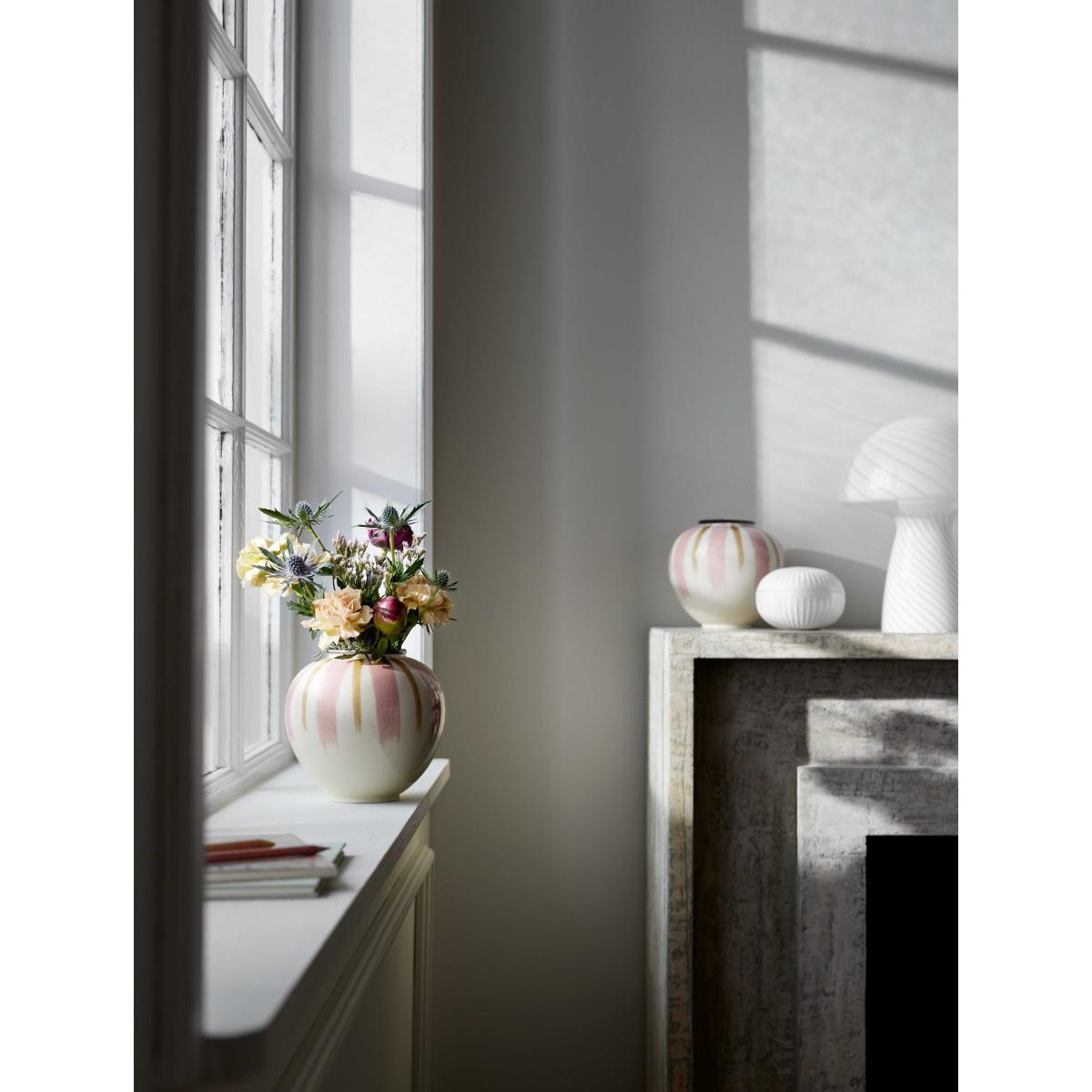 Kähler Canvase vase 15 cm Pink-brown – image 6