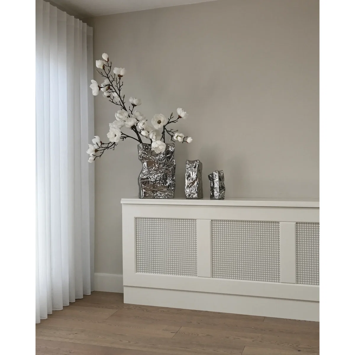 101 Copenhagen Kami vase big 495x35 cm Chrome – image 3