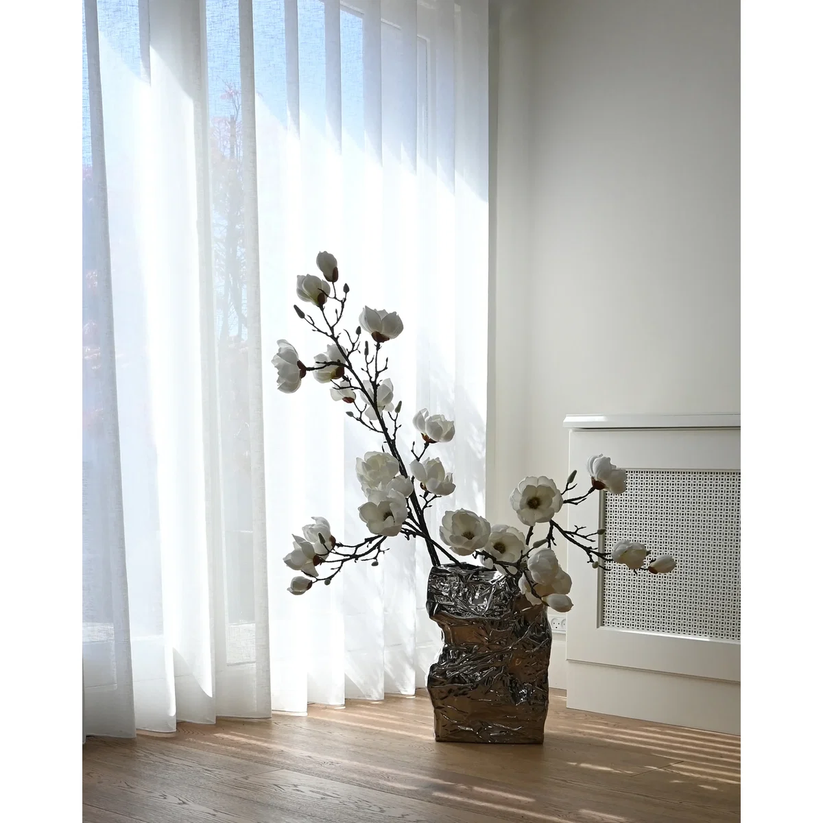 101 Copenhagen Kami vase big 495x35 cm Chrome – image 5