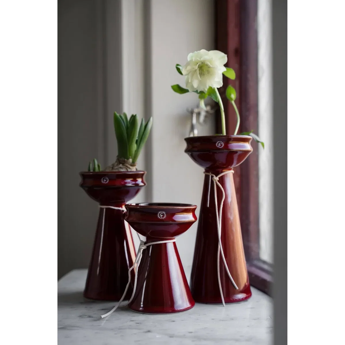 ERNST Ernst onion vase 20 cm Red – image 3