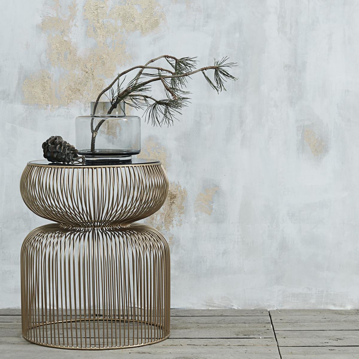 Hedria vase 16 cm smoked grey (grey) – image 2