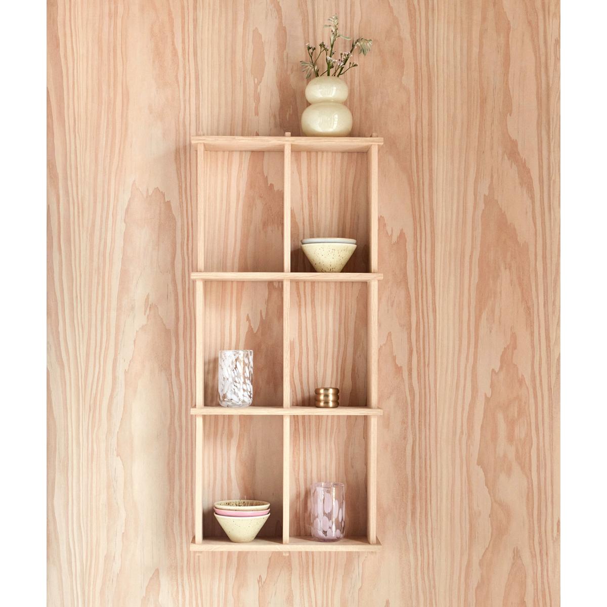 OYOY Lasi vase extra small 12 -5 cm Vanilla (lightyellow) – image 4