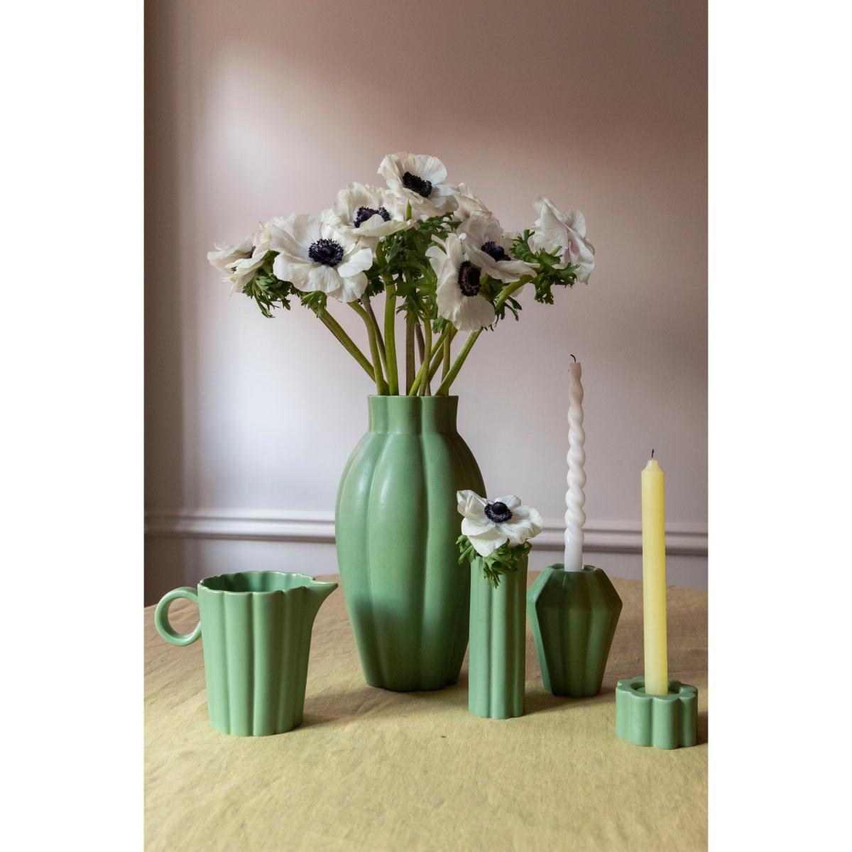 Birgit vase 35 cm Olive – image 3