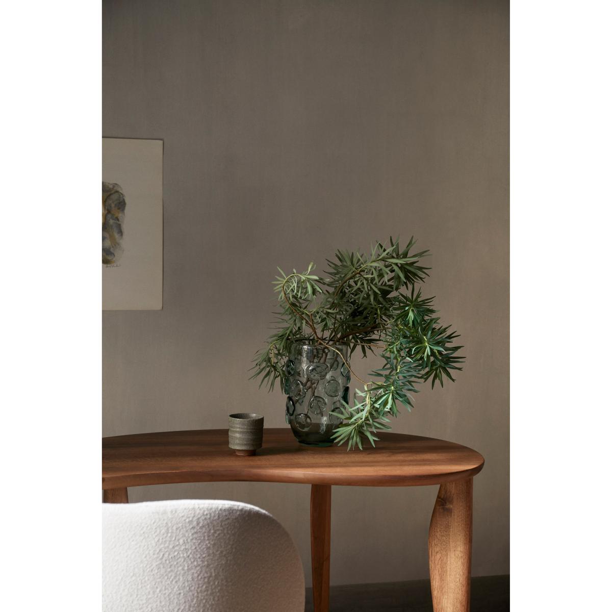 ferm LIVING Lump vase Ø17x25 cm Recycled clear – image 3