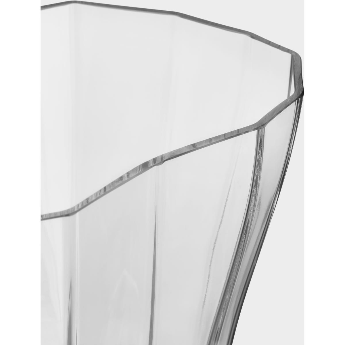 Orrefors Reed vase 17.5 cm Clear – image 2