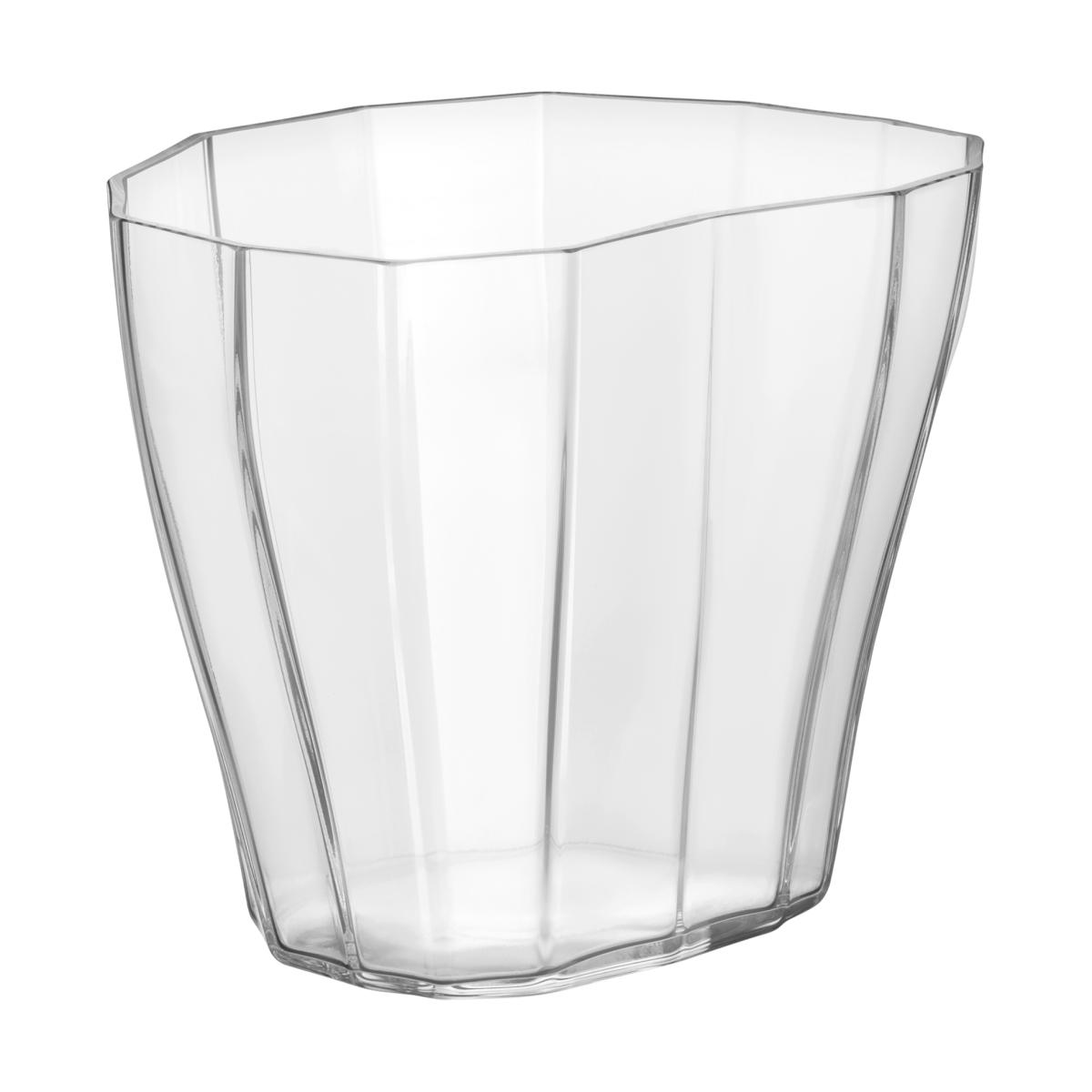 Orrefors Reed vase 17.5 cm Clear – image 3