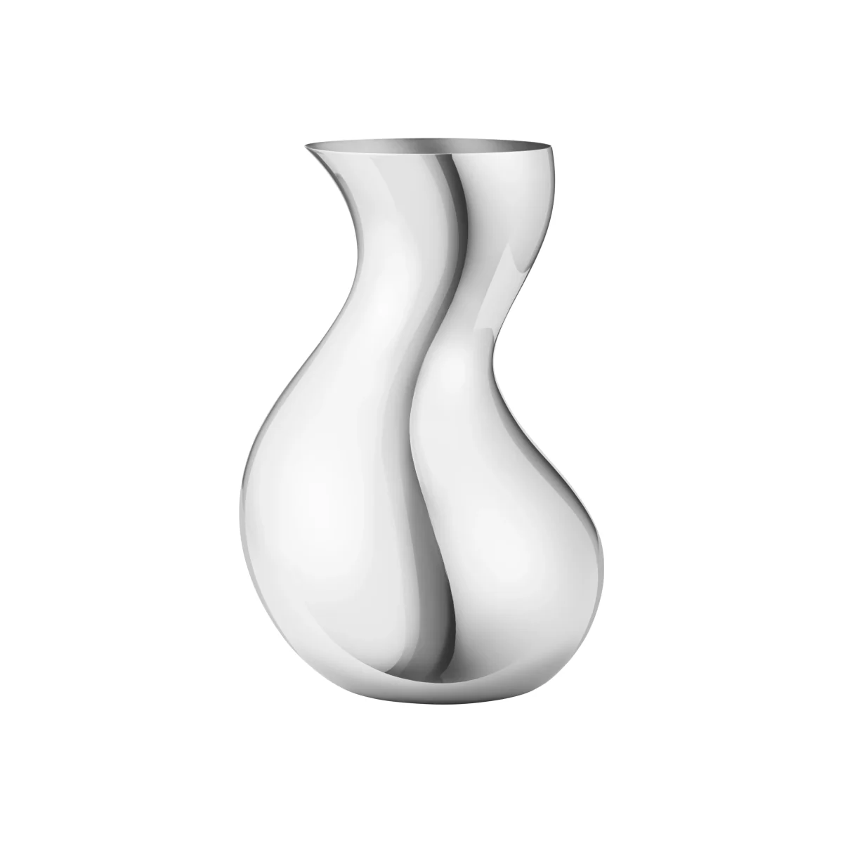 Georg Jensen Cobra vase Stainless steel medium – image 1