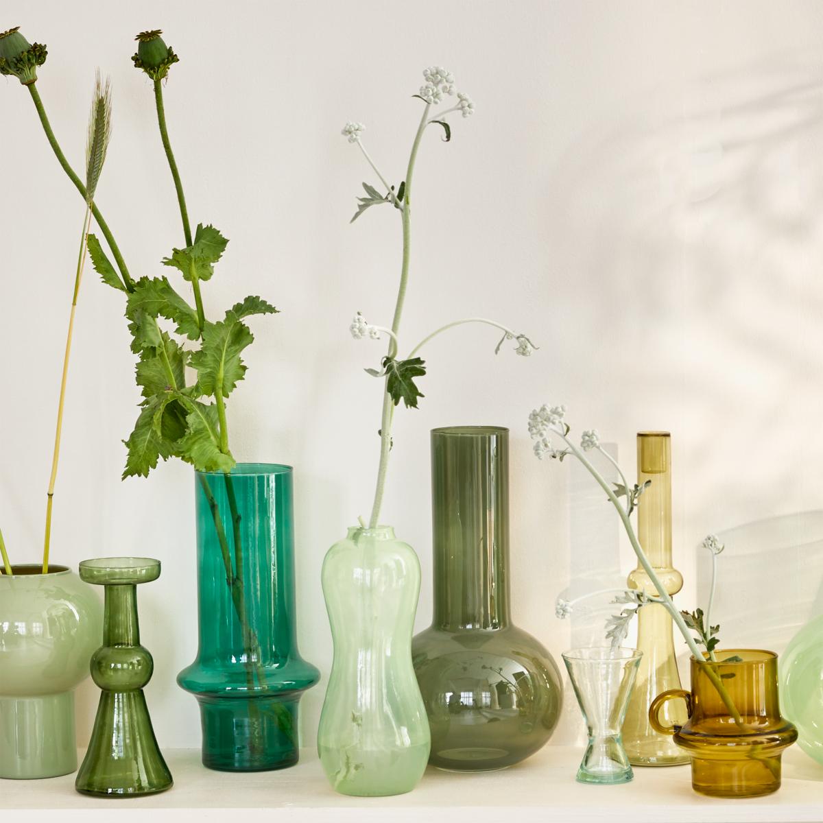 URBAN NATURE CULTURE Collo vase 35 cm Hedge green – image 2