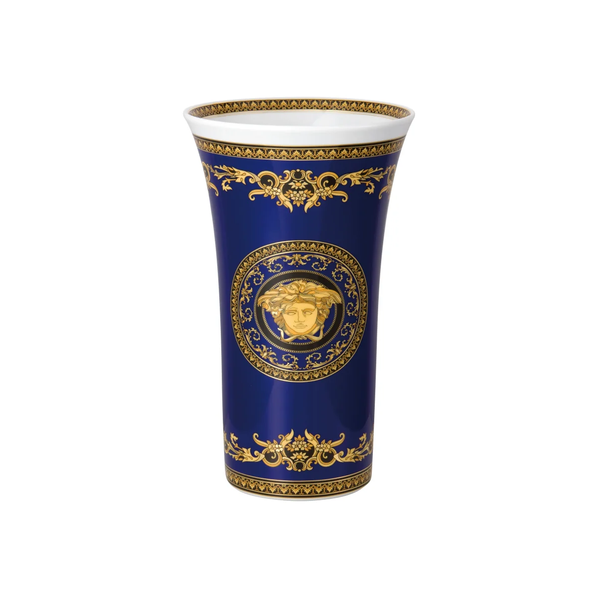Versace Medusa Blue vase Large
