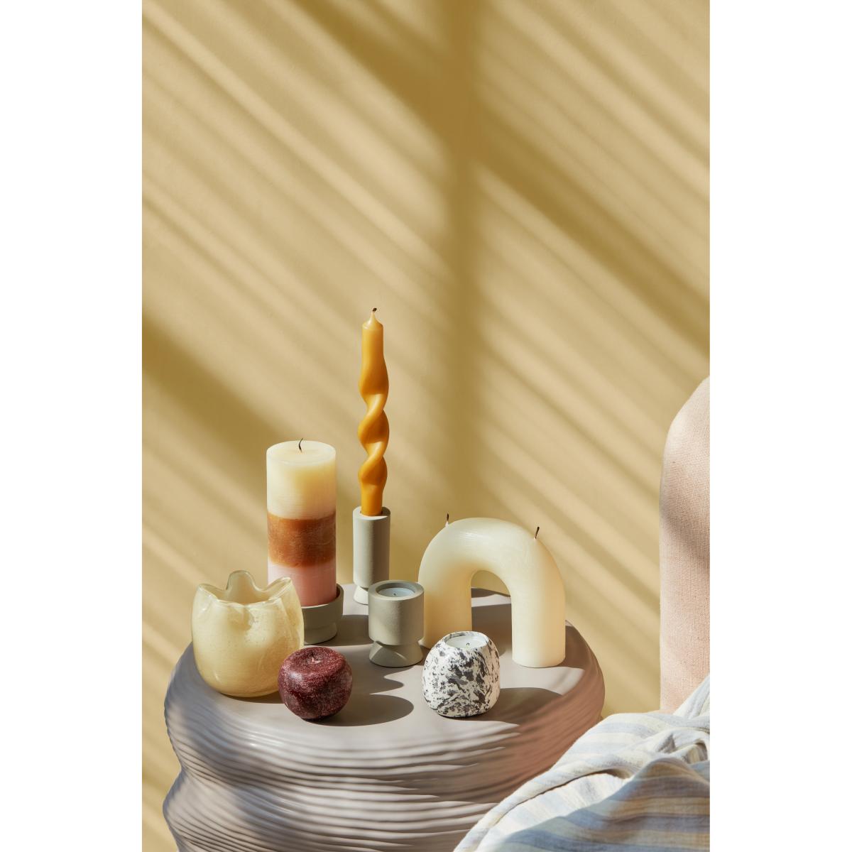 Esther vase 20 cm Anise flower yellow – image 3