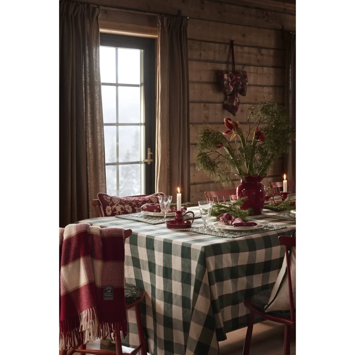 Lexington Wavy vase Red 25 cm – image 4