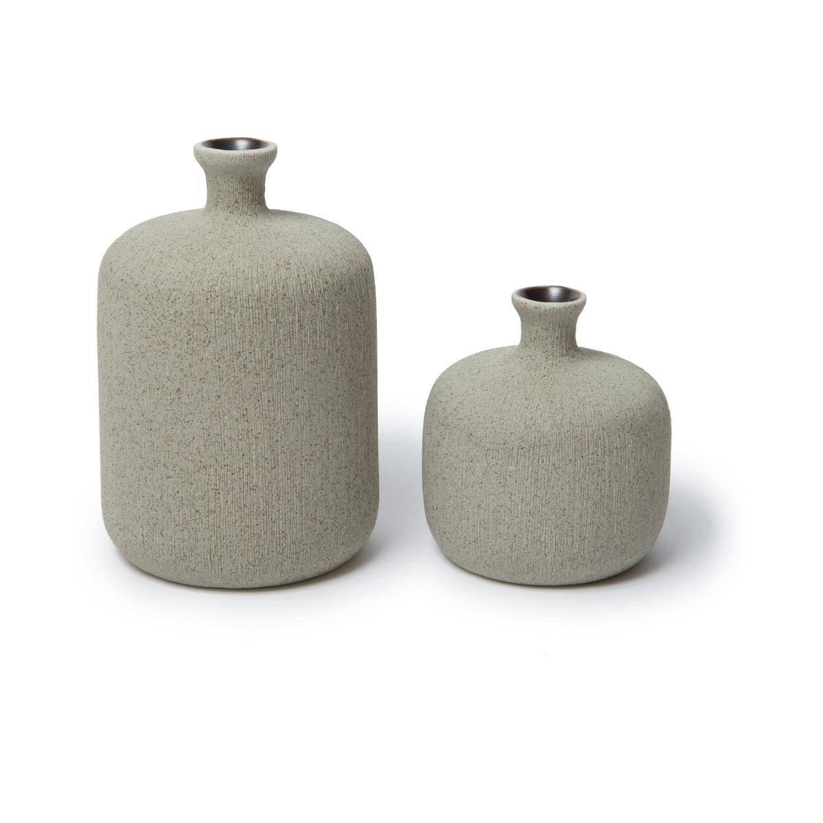 Lindform Bottle vase Sand grey small – image 2