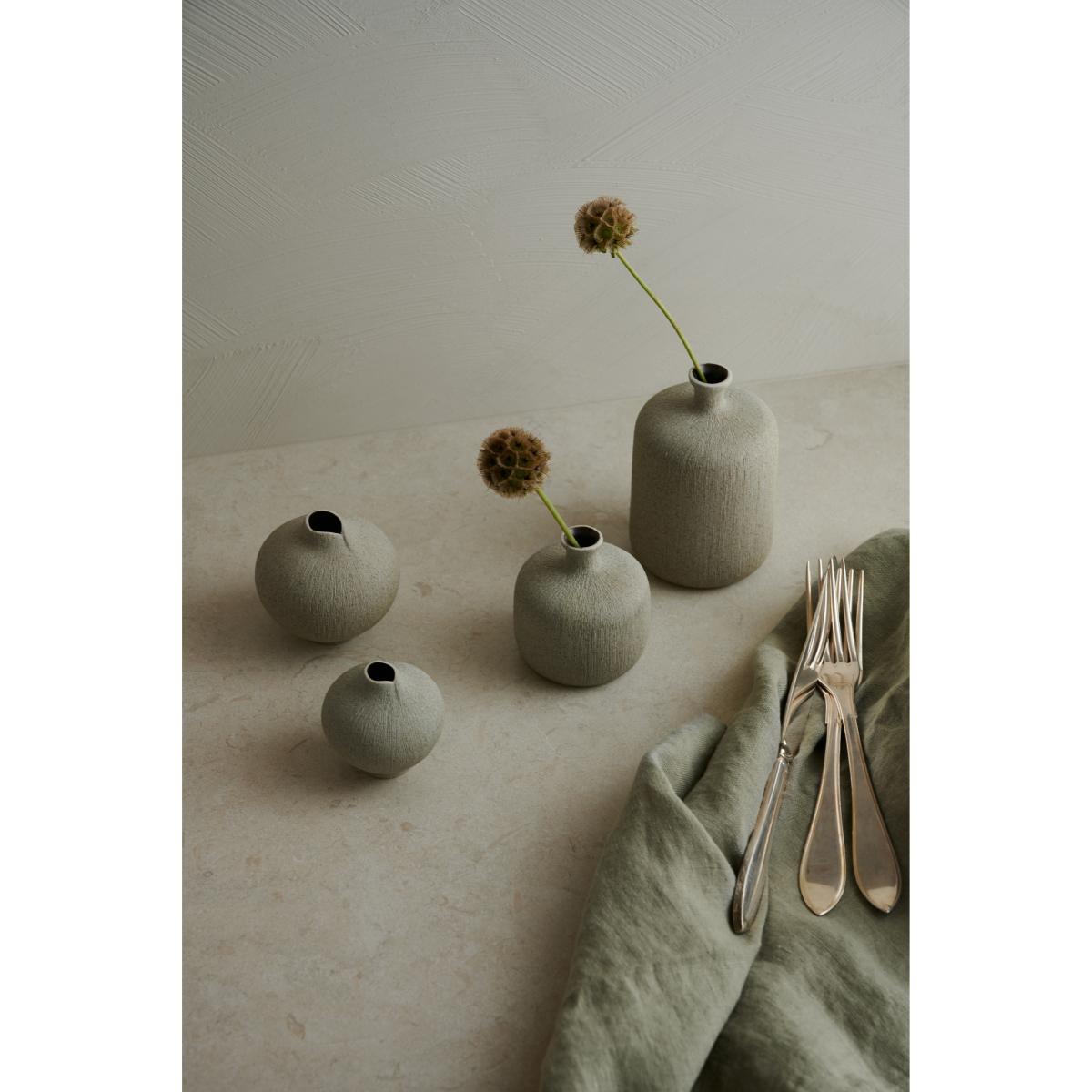 Lindform Bottle vase Sand grey small – image 3