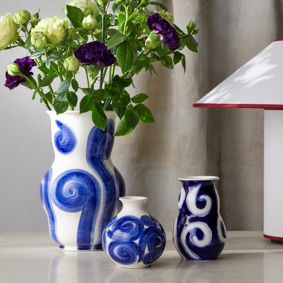 Kähler Tulle vase 13 cm Blue – image 4