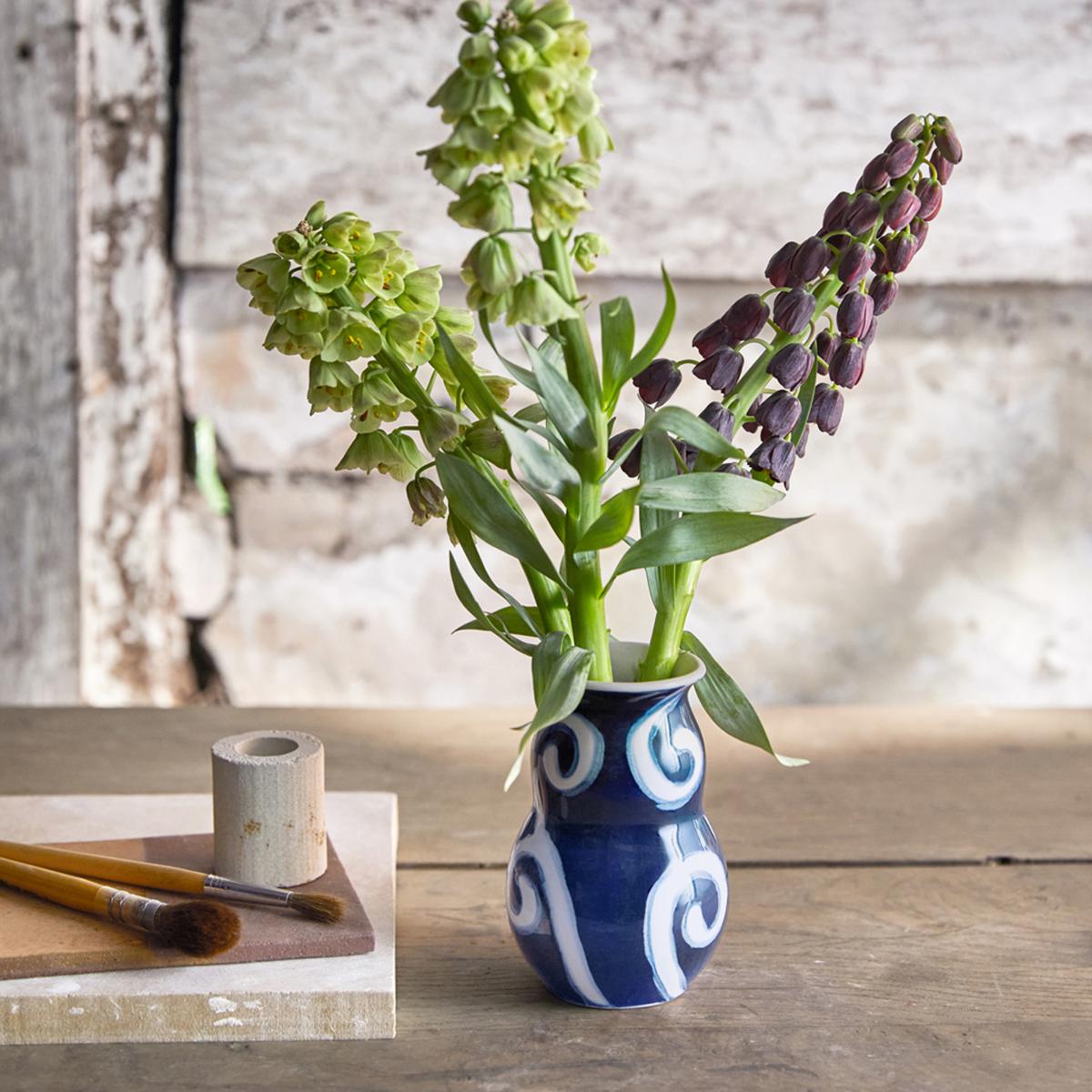 Kähler Tulle vase 13 cm Blue – image 5