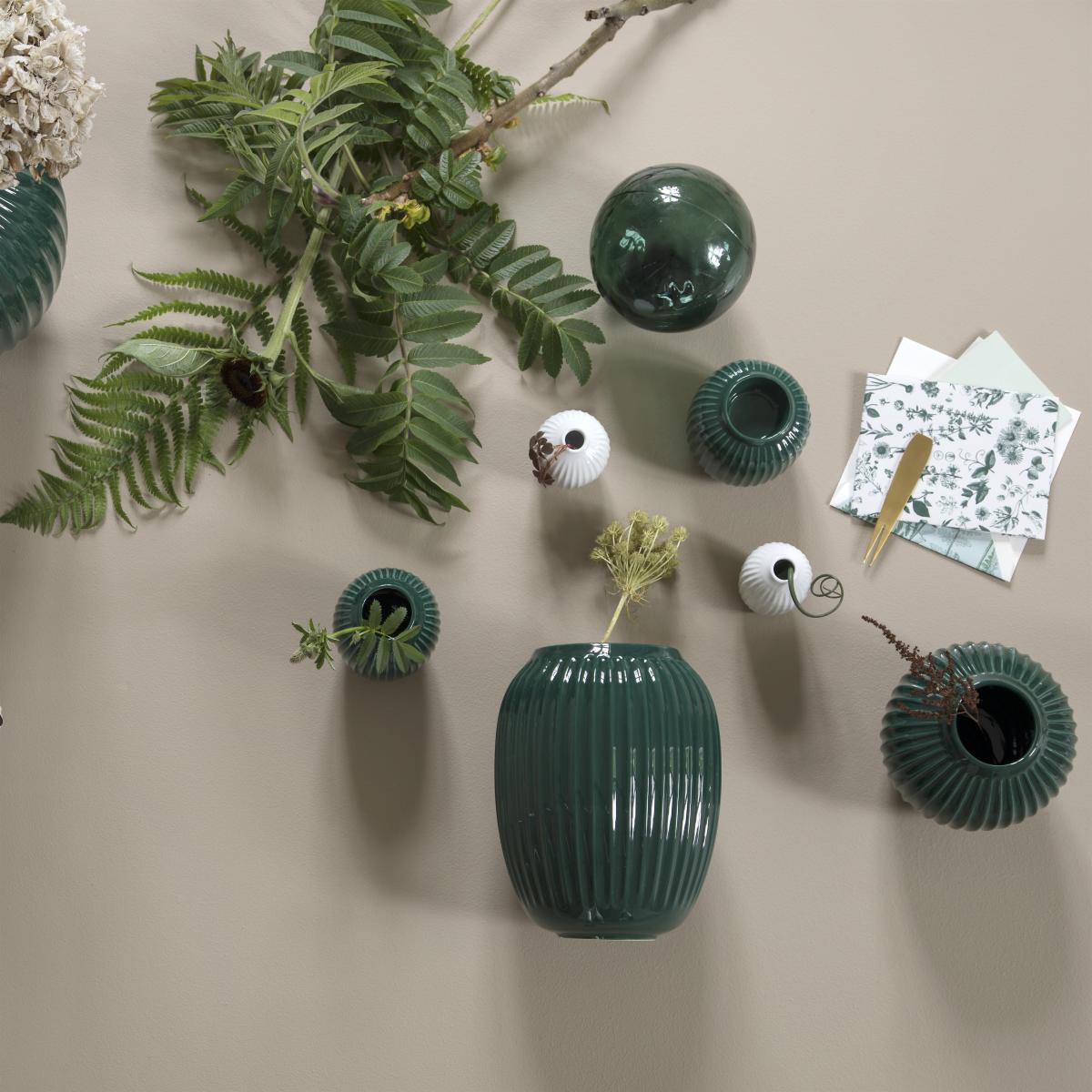 Hammershøi vase medium green – image 3
