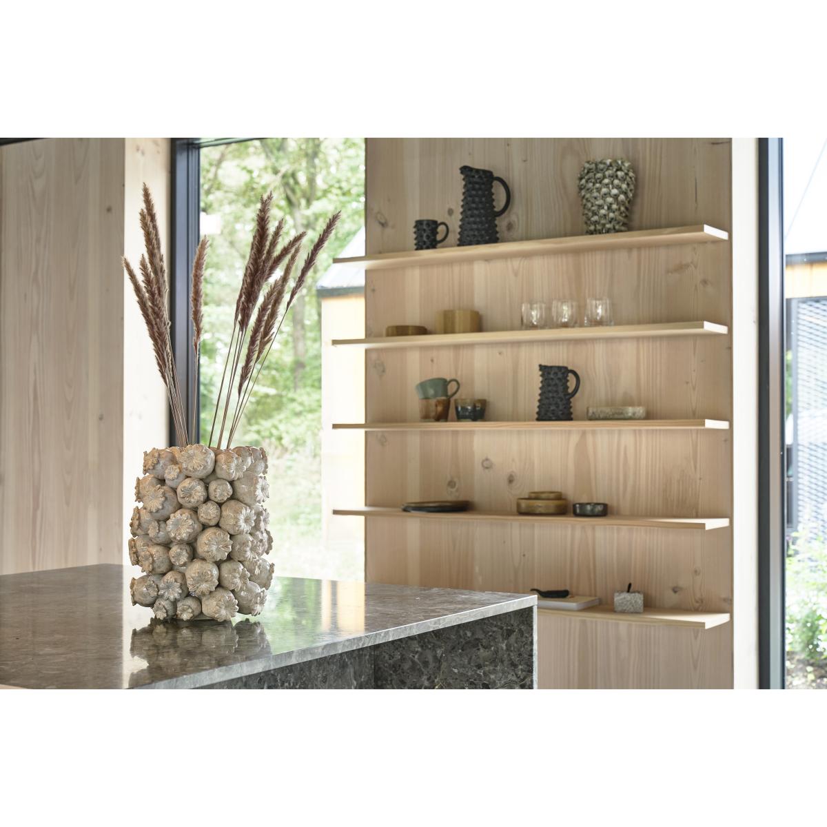 Villa Collection Elha vase Ø23.5 cm Cream white – image 2