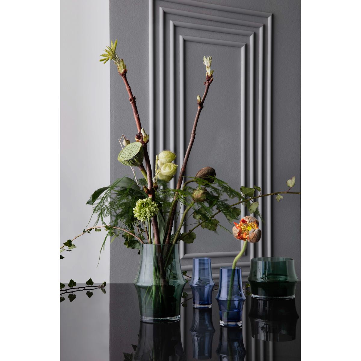 Holmegaard Arc vase 21 cm Dark green – image 4