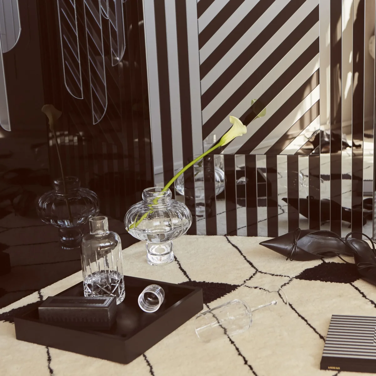 Balloon vase 20 cm clear – image 4