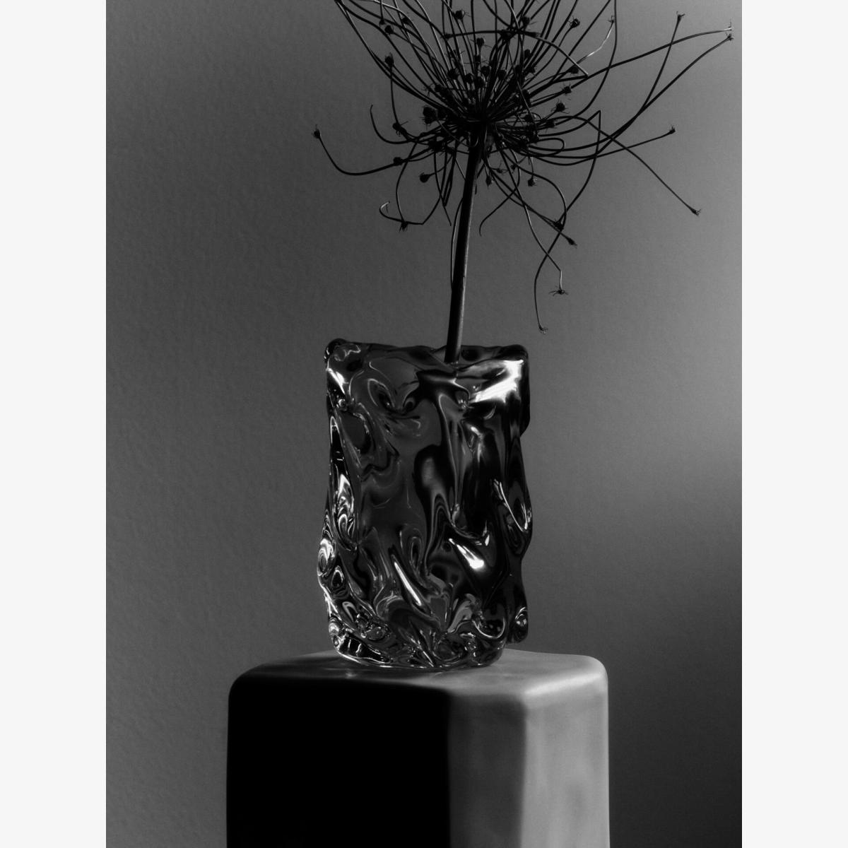Ferm Living Virelle vase 24 cm Clear – image 1