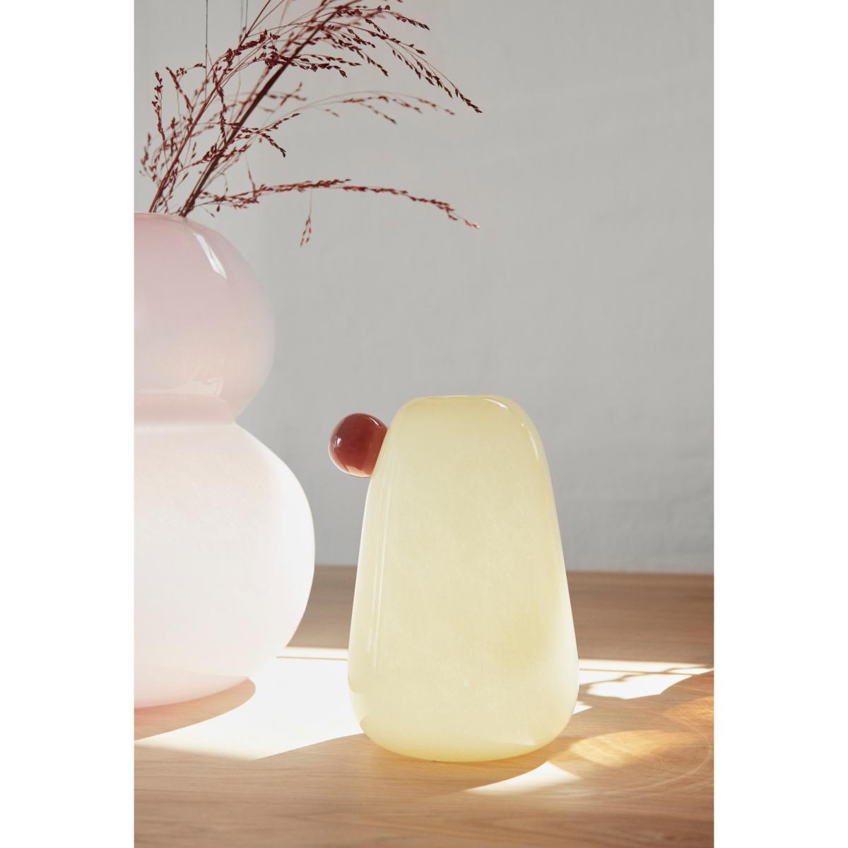 Inka vase small 20 cm Vanilla – image 2