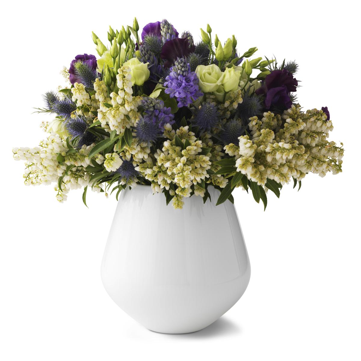 Royal Copenhagen White Fluted vase 20.5 – image 2