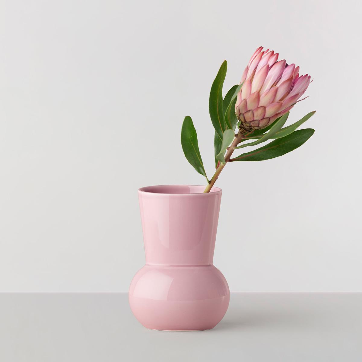 Oval vase no. 66 Rose pink – image 4