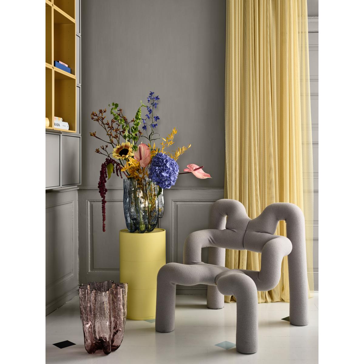 Kosta Boda Crackle vase 370 mm Circular glass – image 6
