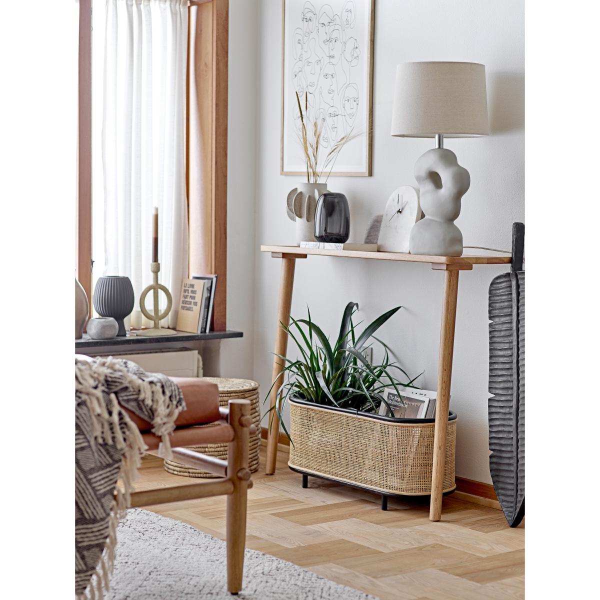 Dagny vase 21.5 cm Black – image 2