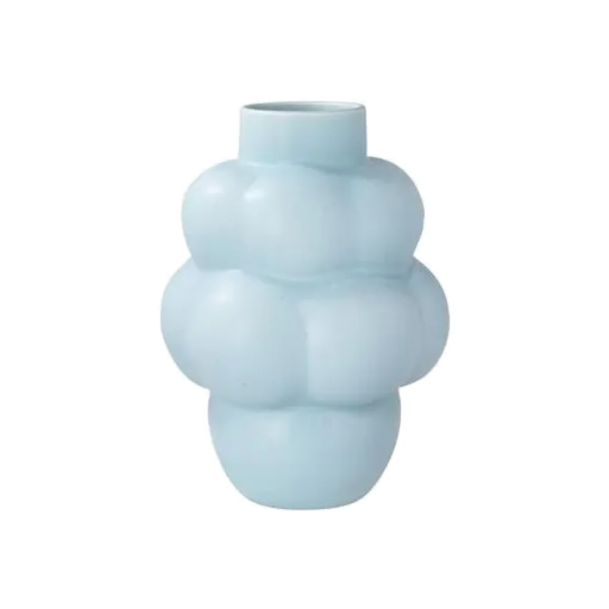 Balloon 04 vase ceramic sky blue