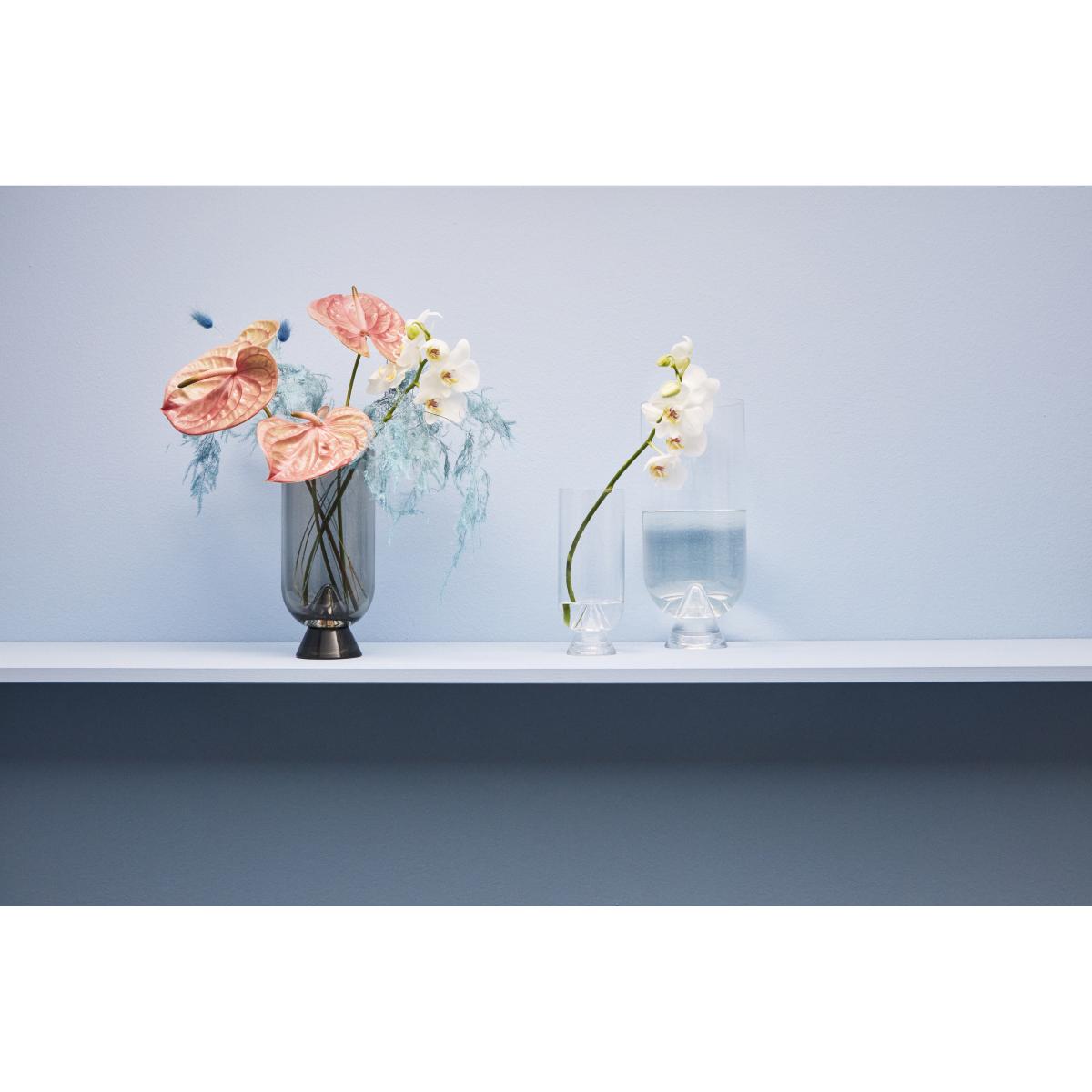 Glacies vase 24 cm Clear – image 2