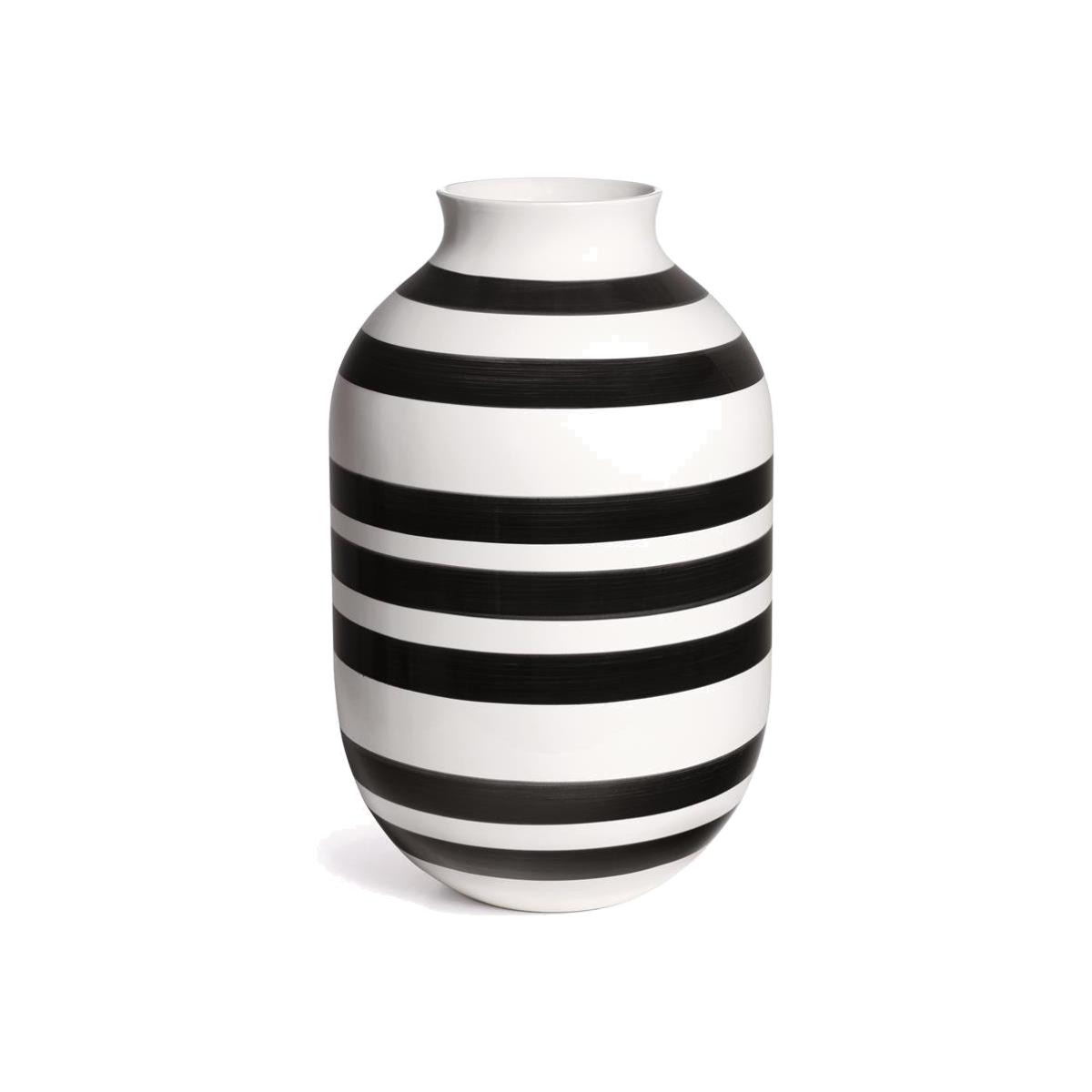 Omaggio vase 50 cm black – image 1