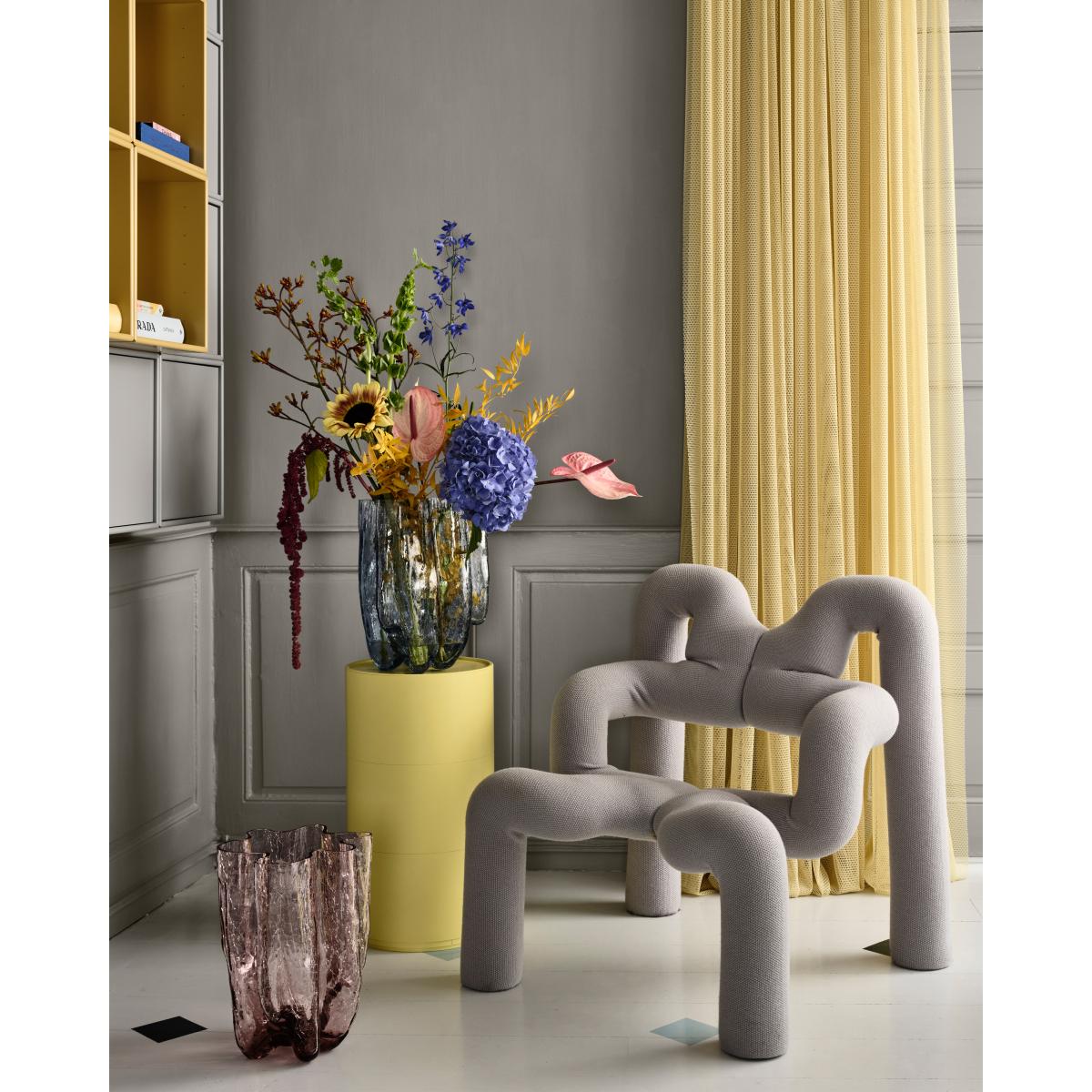 Kosta Boda Crackle vase 370 mm Pink – image 5