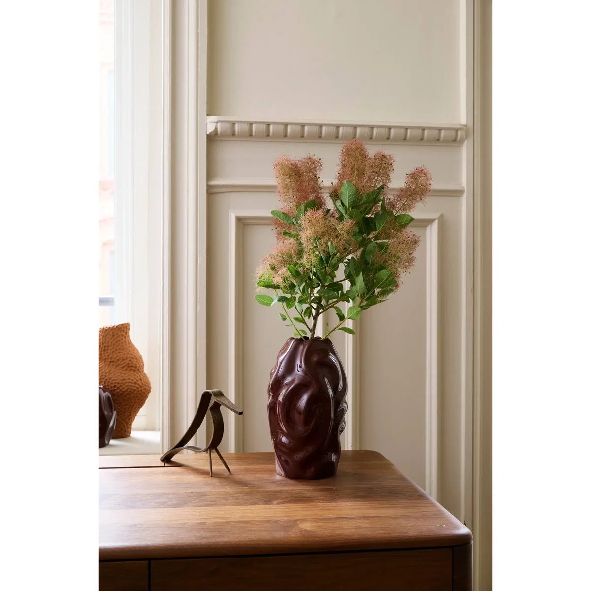 Cooee Design Drift desert vase 28 cm Maroon – image 2