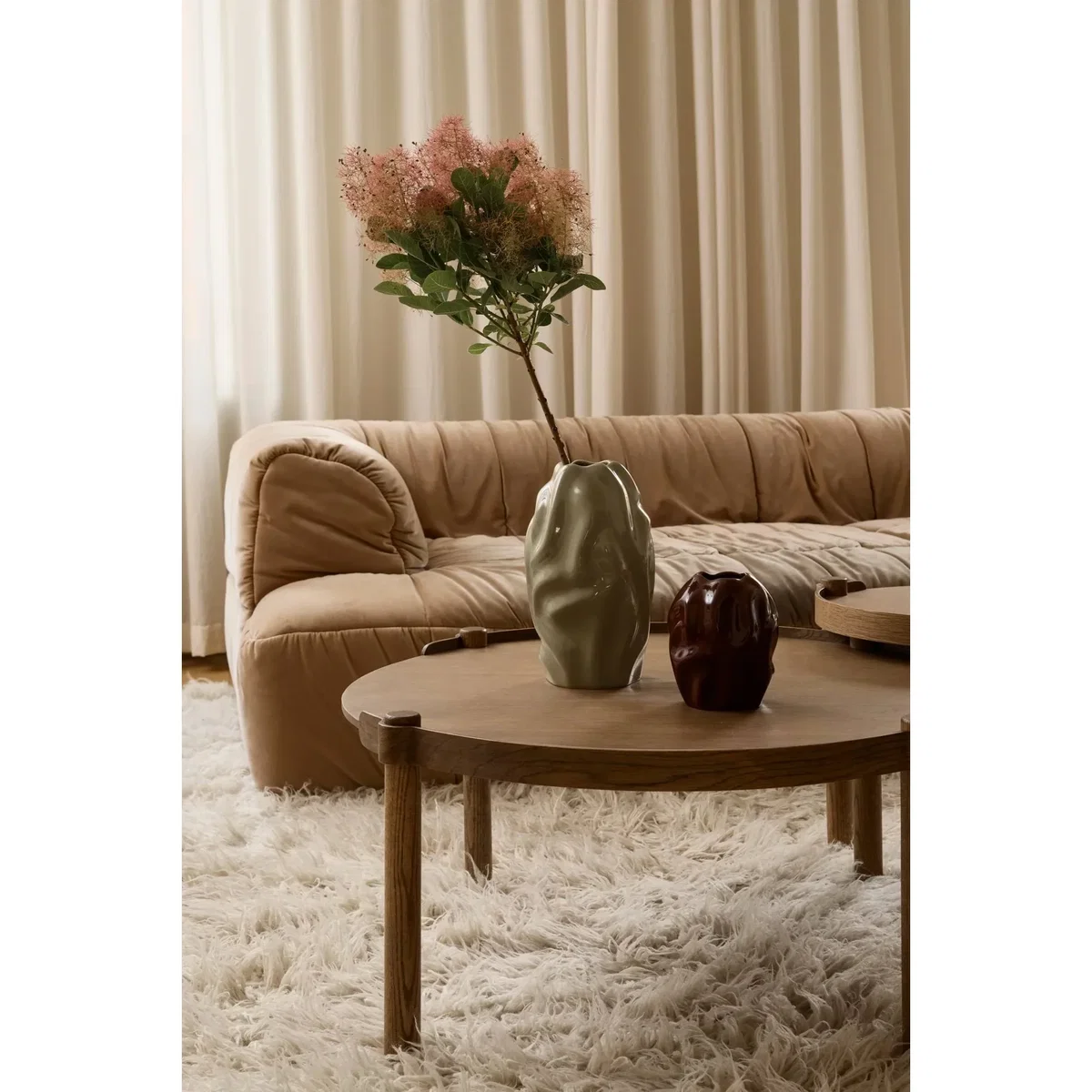 Cooee Design Drift desert vase 28 cm Maroon – image 4