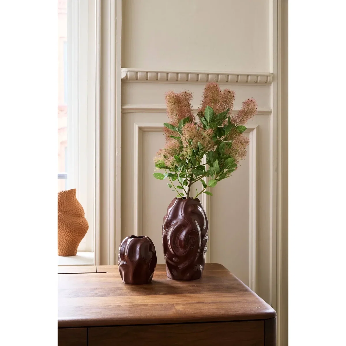 Cooee Design Drift desert vase 28 cm Maroon – image 7
