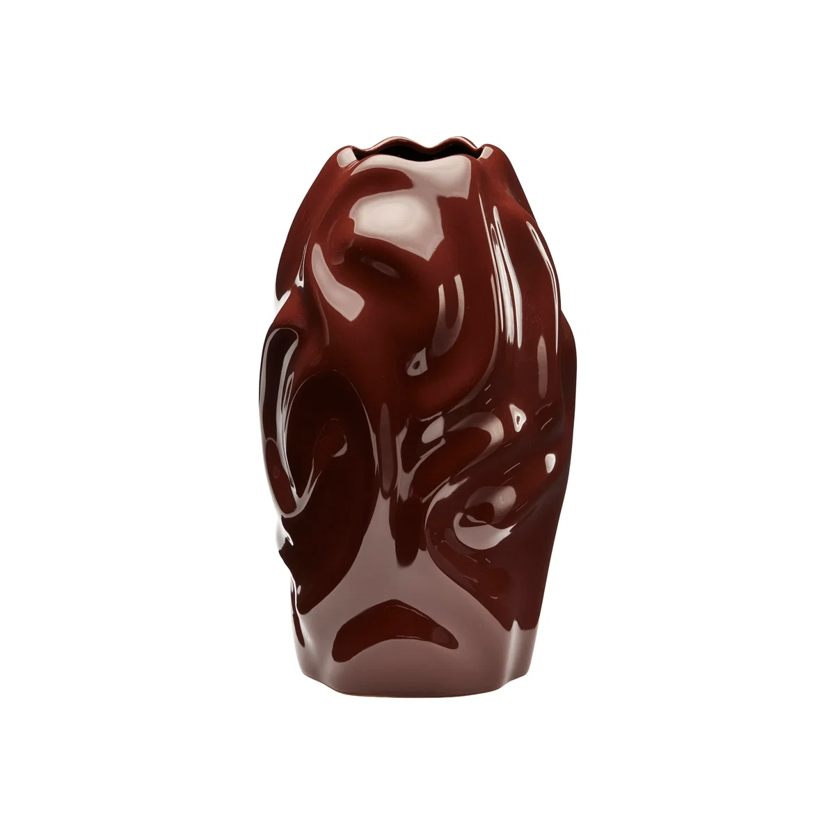 Cooee Design Drift desert vase 28 cm Maroon – image 1