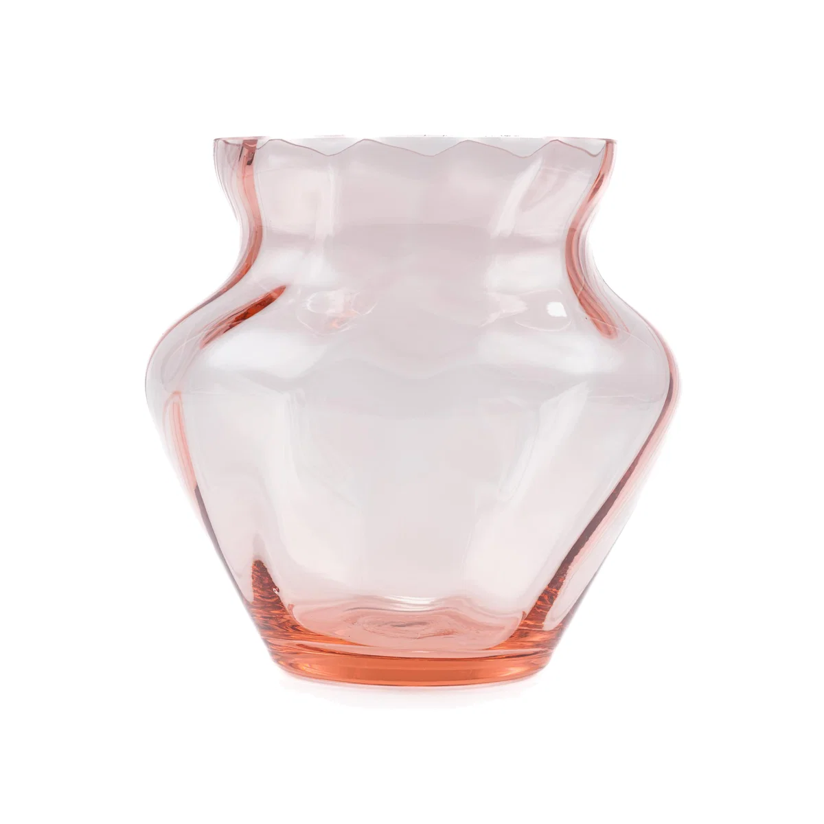 Anna Von Lipa Dahlia vase Indigo