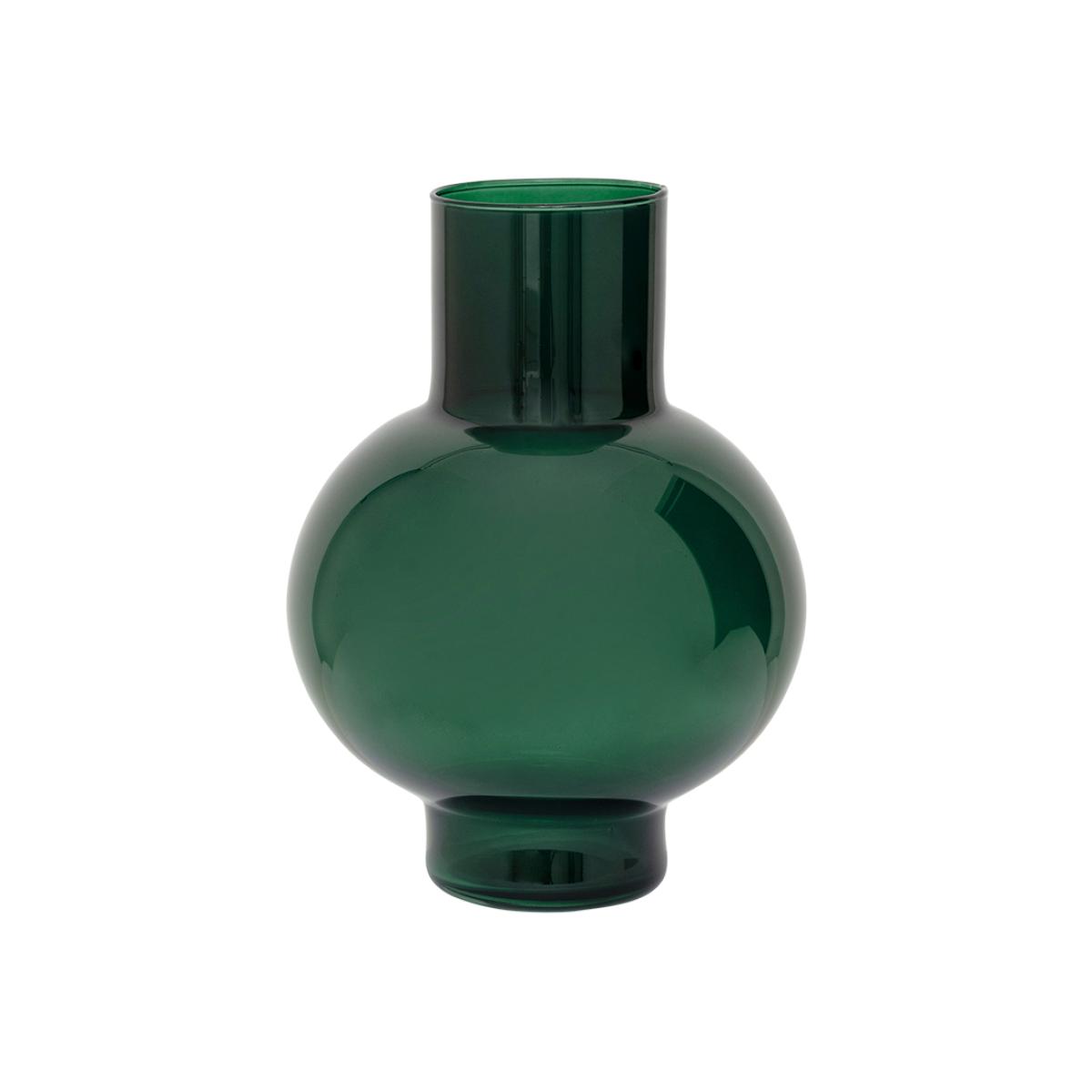 URBAN NATURE CULTURE Tummy A vase 24 cm Rainforest green – image 1