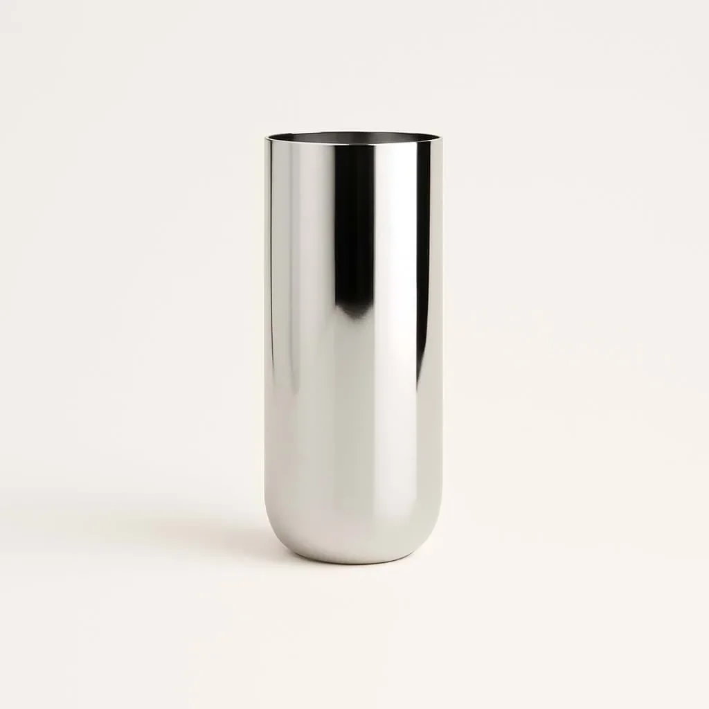 Nichba Nichba vase Stainless steel – image 2