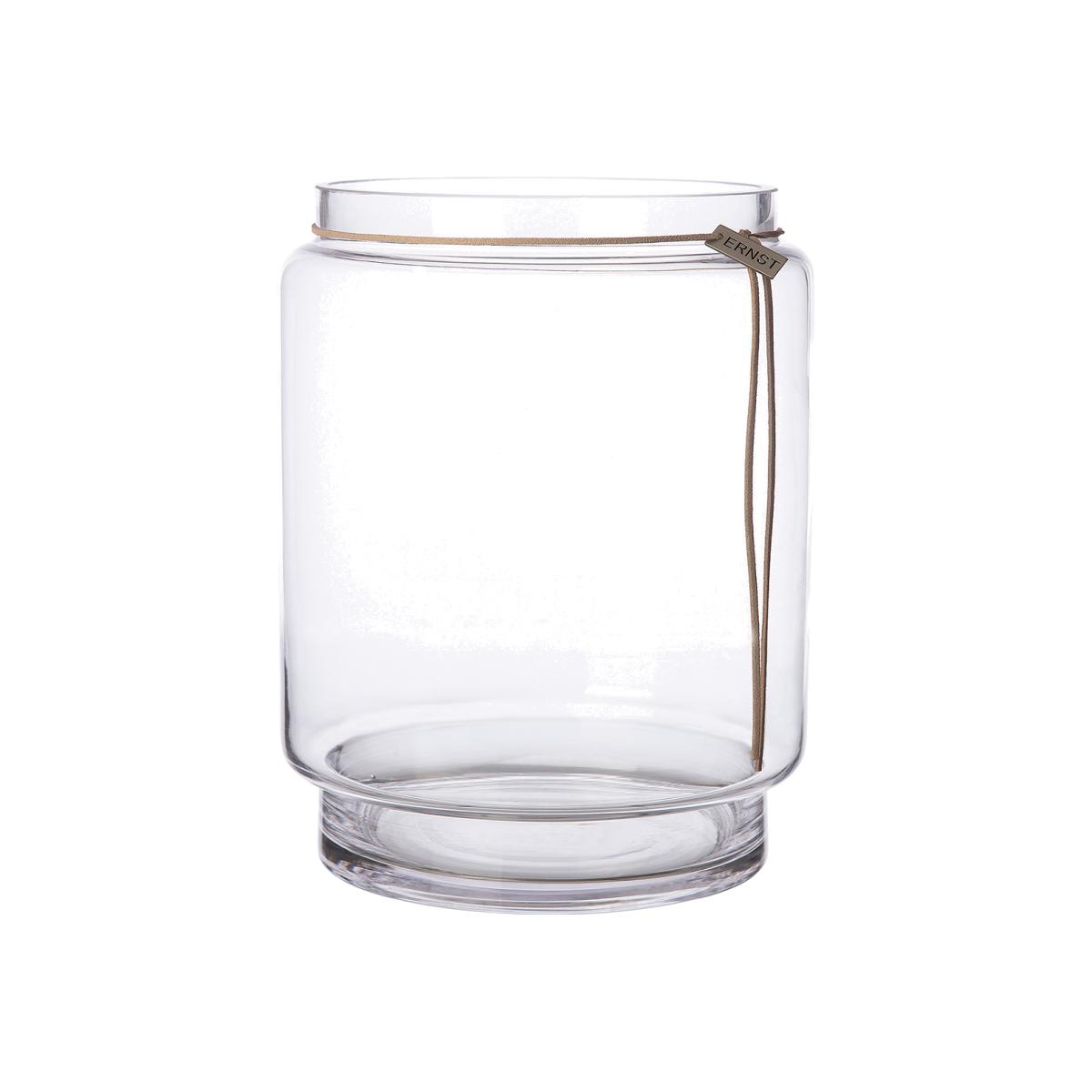 Ernst cylinder glass vase clear Ø12.7 cm