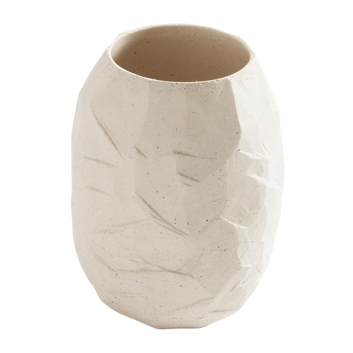 Kuri vase 21 cm Sand – image 2