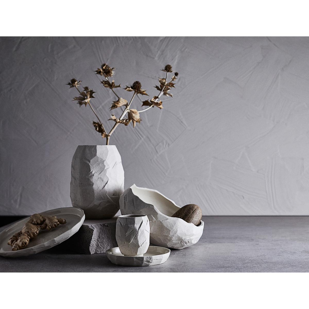 Kuri vase 21 cm Sand – image 5