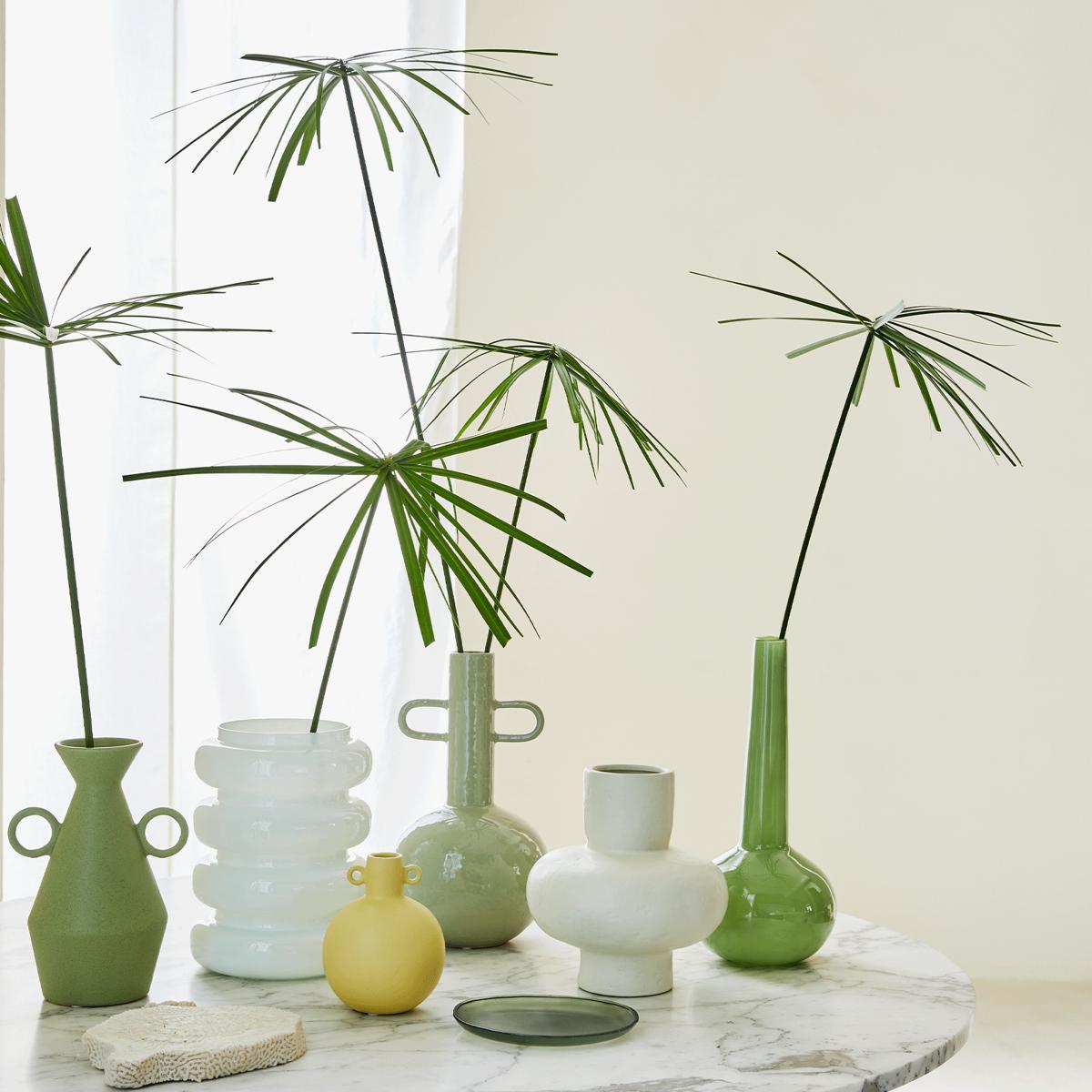 Arty vase 23 cm Off white – image 3