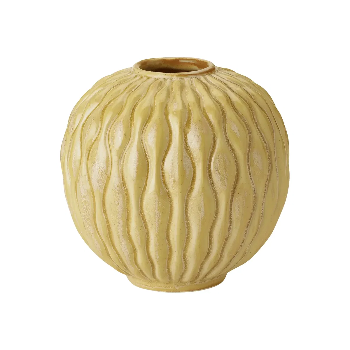 Knabstrup Keramik Solum vase Ochre 8.5 cm – image 1