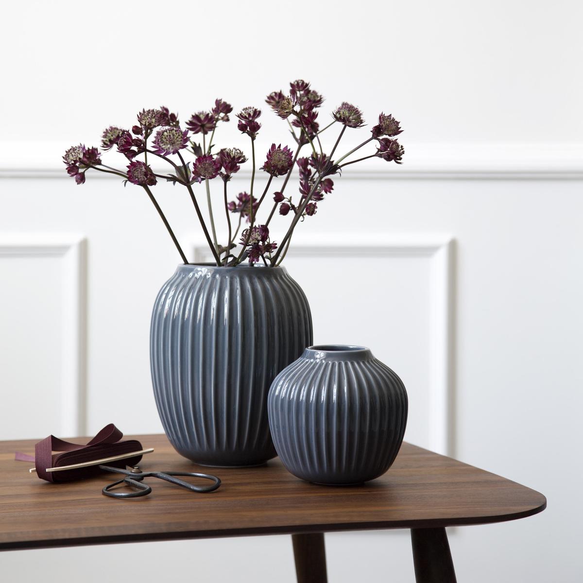 Hammershøi vase small anthracite grey – image 2